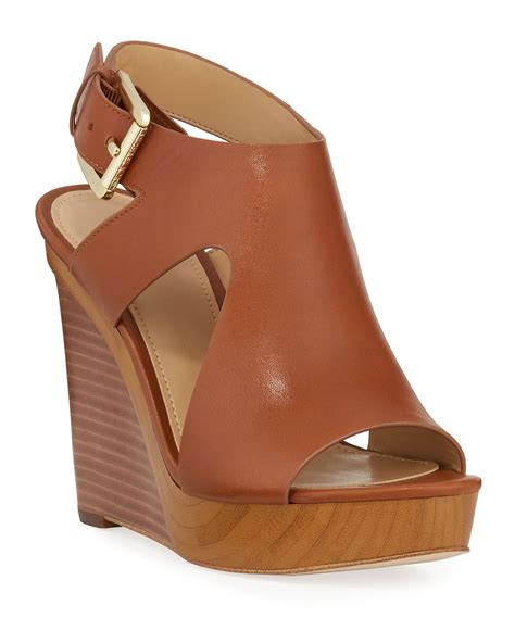 michael michael kors josephine wedge cheap|michael kors official website.